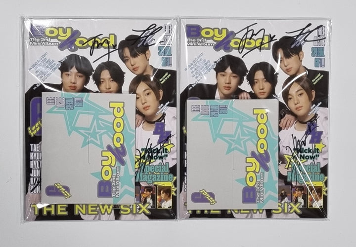 TNX "BOYHOOD" - Hand Autographed(Signed) Promo Album - HALLYUSUPERSTORE