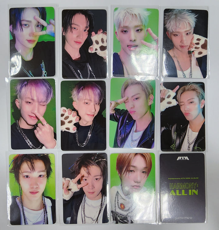 P1Harmony 'HARMONY : ALL IN' - Withmuu Lucky Draw Event Photocard - HALLYUSUPERSTORE