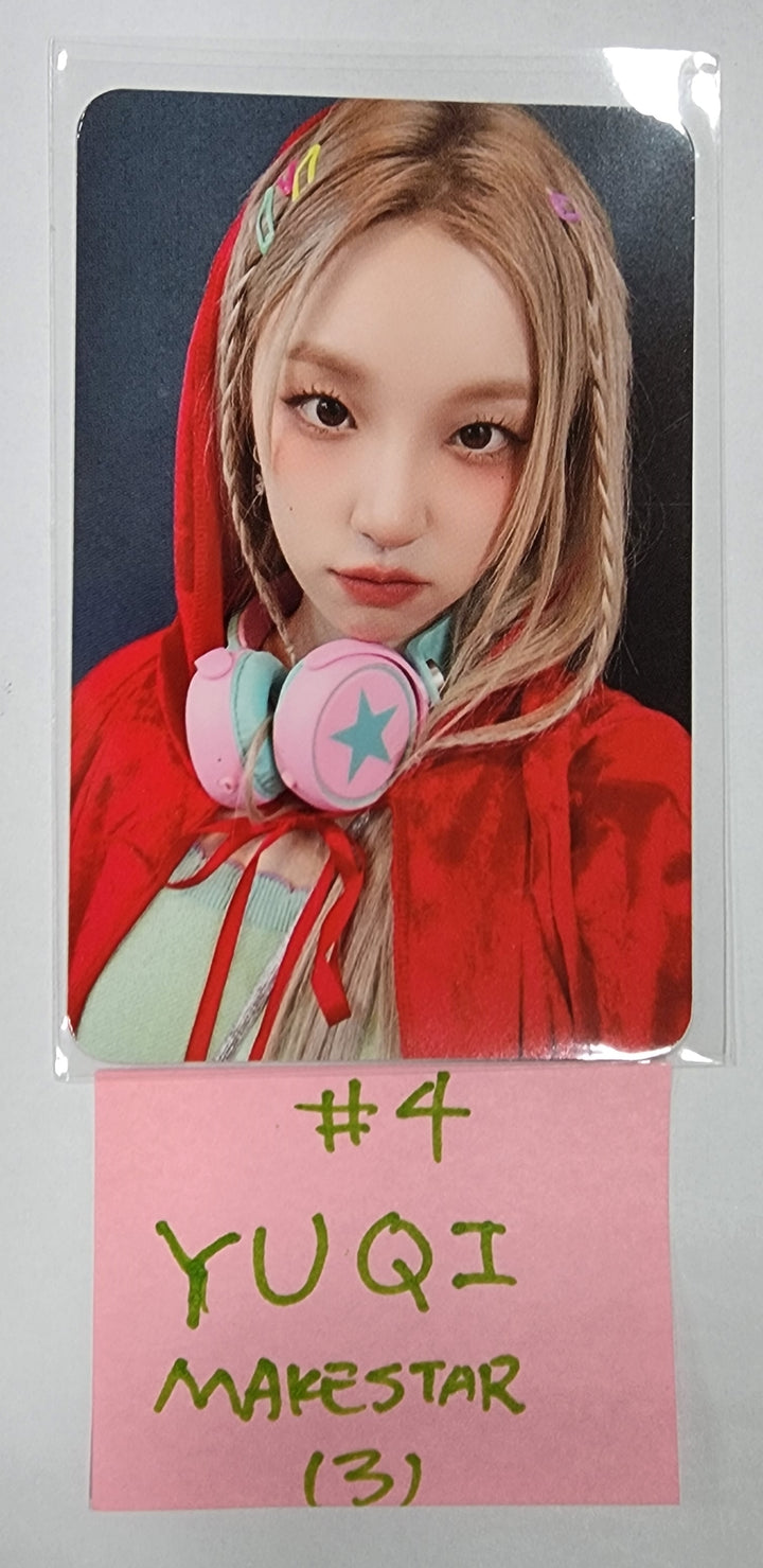 (g) I-DLE "I Feel" - Makestar Fansign Event Photocard - HALLYUSUPERSTORE