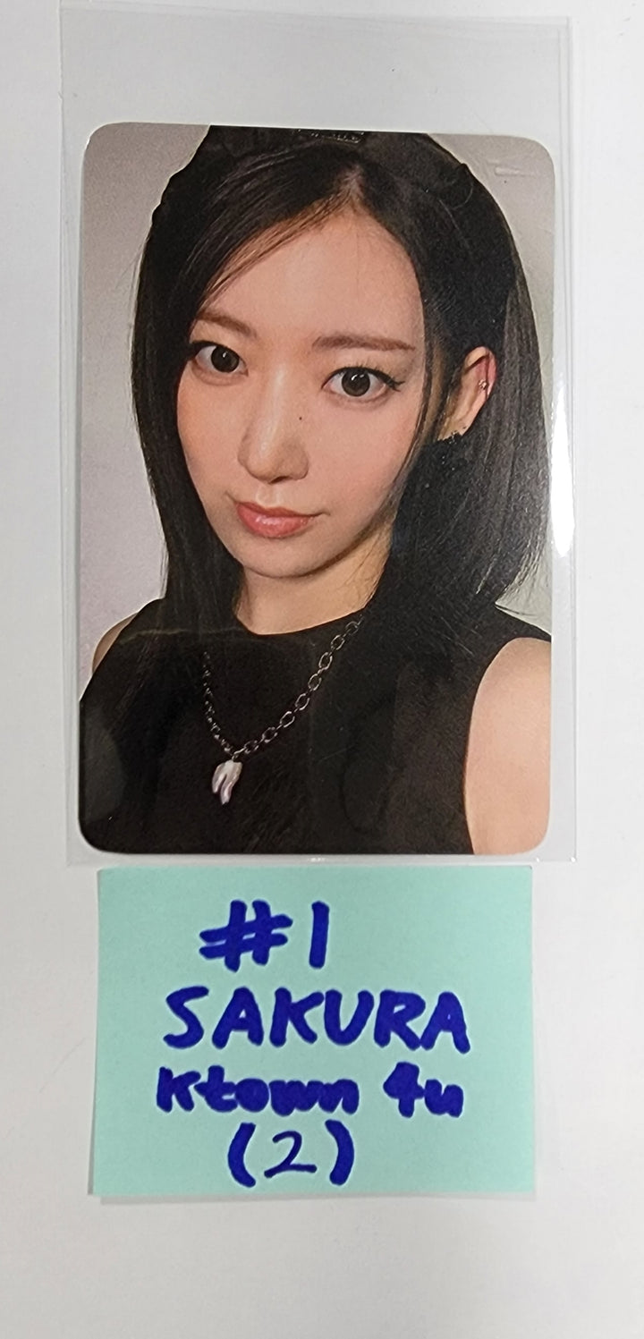 LE SSERAFIM "UNFORGIVEN" - Ktown4U Fansign Event Photocard - HALLYUSUPERSTORE