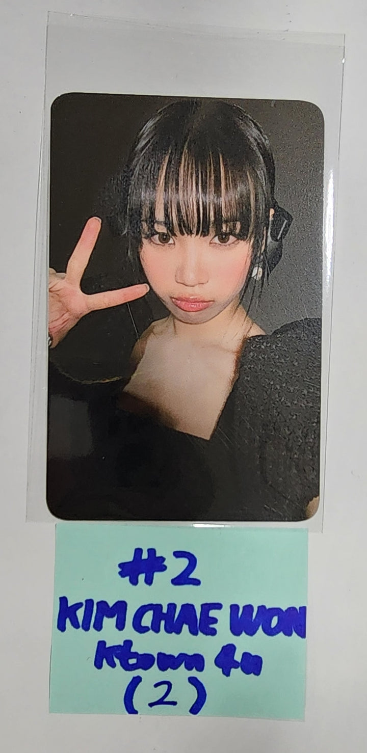 LE SSERAFIM "UNFORGIVEN" - Ktown4U Fansign Event Photocard - HALLYUSUPERSTORE