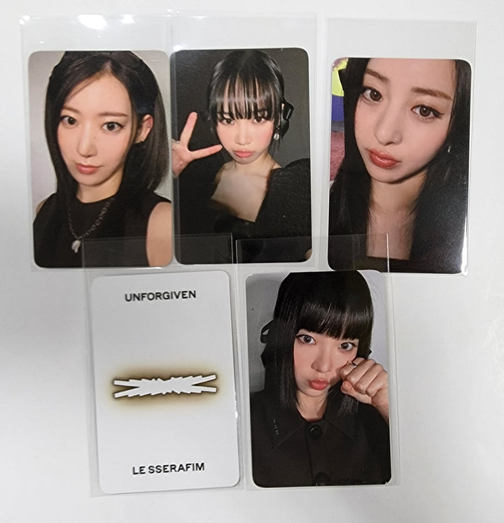 LE SSERAFIM "UNFORGIVEN" - Ktown4U Fansign Event Photocard - HALLYUSUPERSTORE
