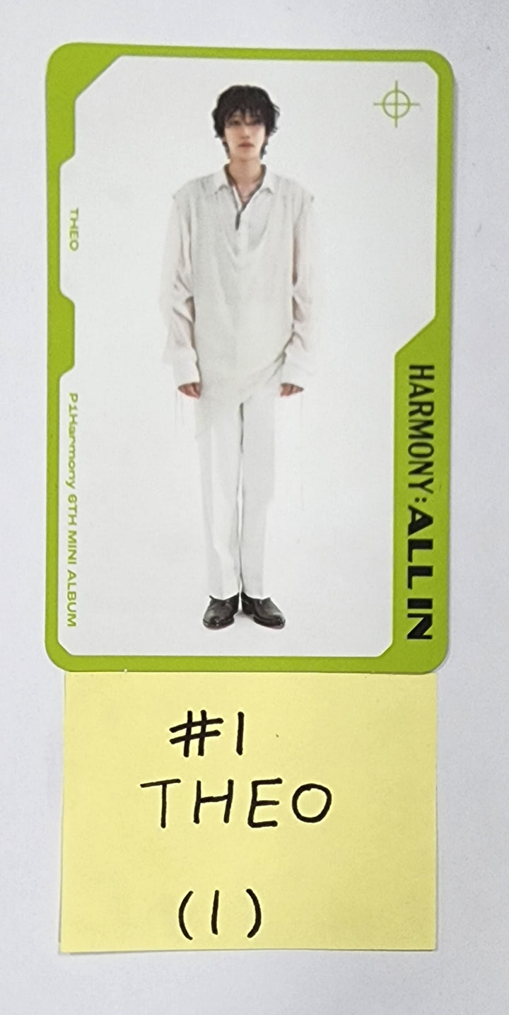 P1Harmony 'HARMONY : ALL IN' - Official Photocard - HALLYUSUPERSTORE