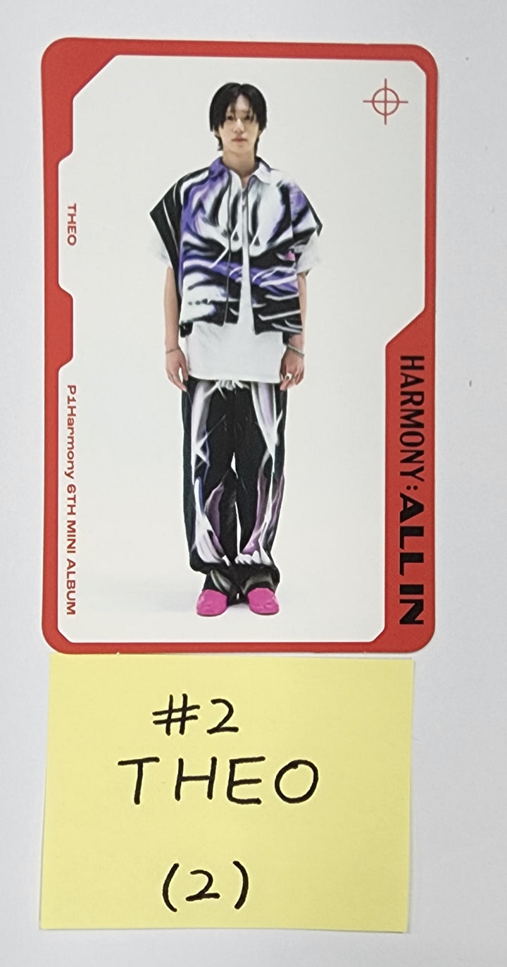 P1Harmony 'HARMONY : ALL IN' - Official Photocard - HALLYUSUPERSTORE