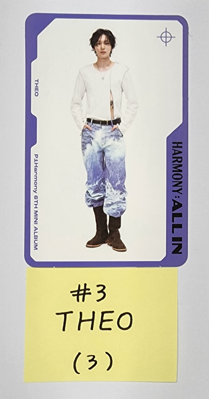 P1Harmony 'HARMONY : ALL IN' - Official Photocard - HALLYUSUPERSTORE