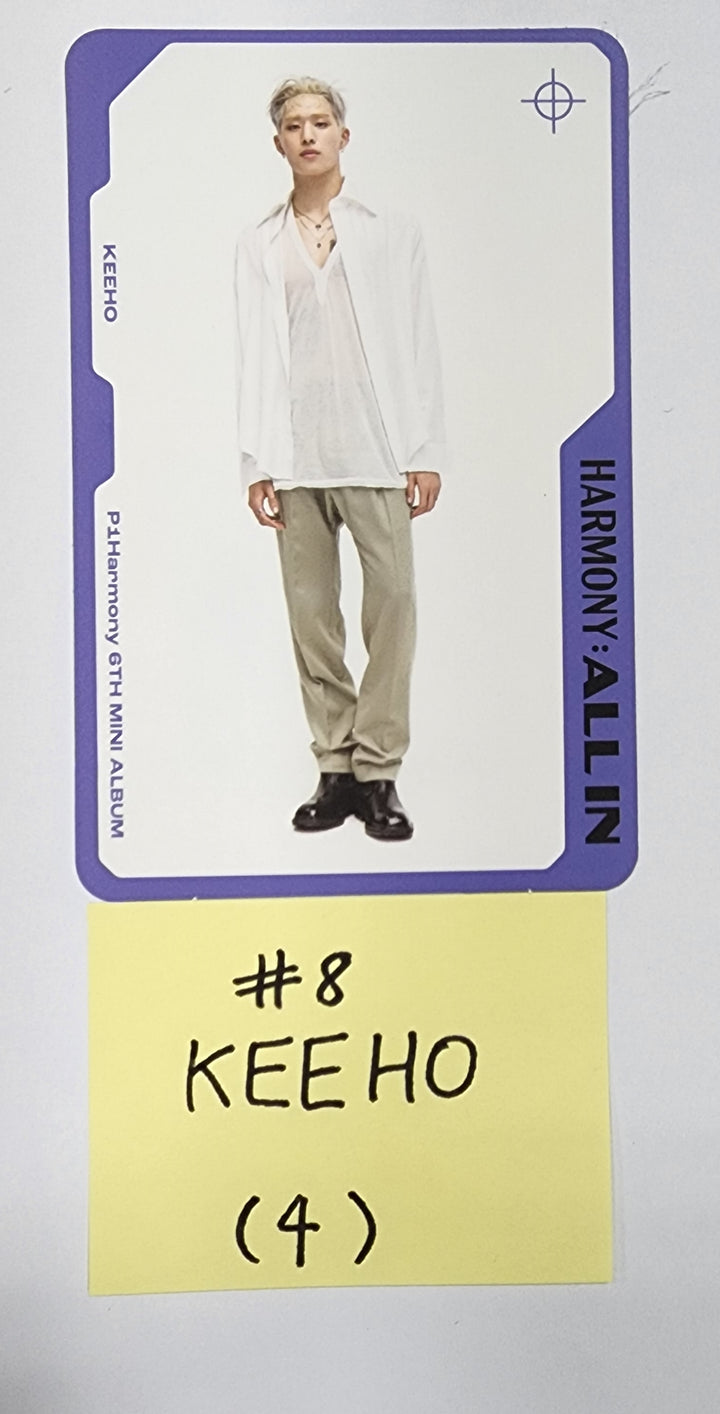 P1Harmony 'HARMONY : ALL IN' - Official Photocard - HALLYUSUPERSTORE