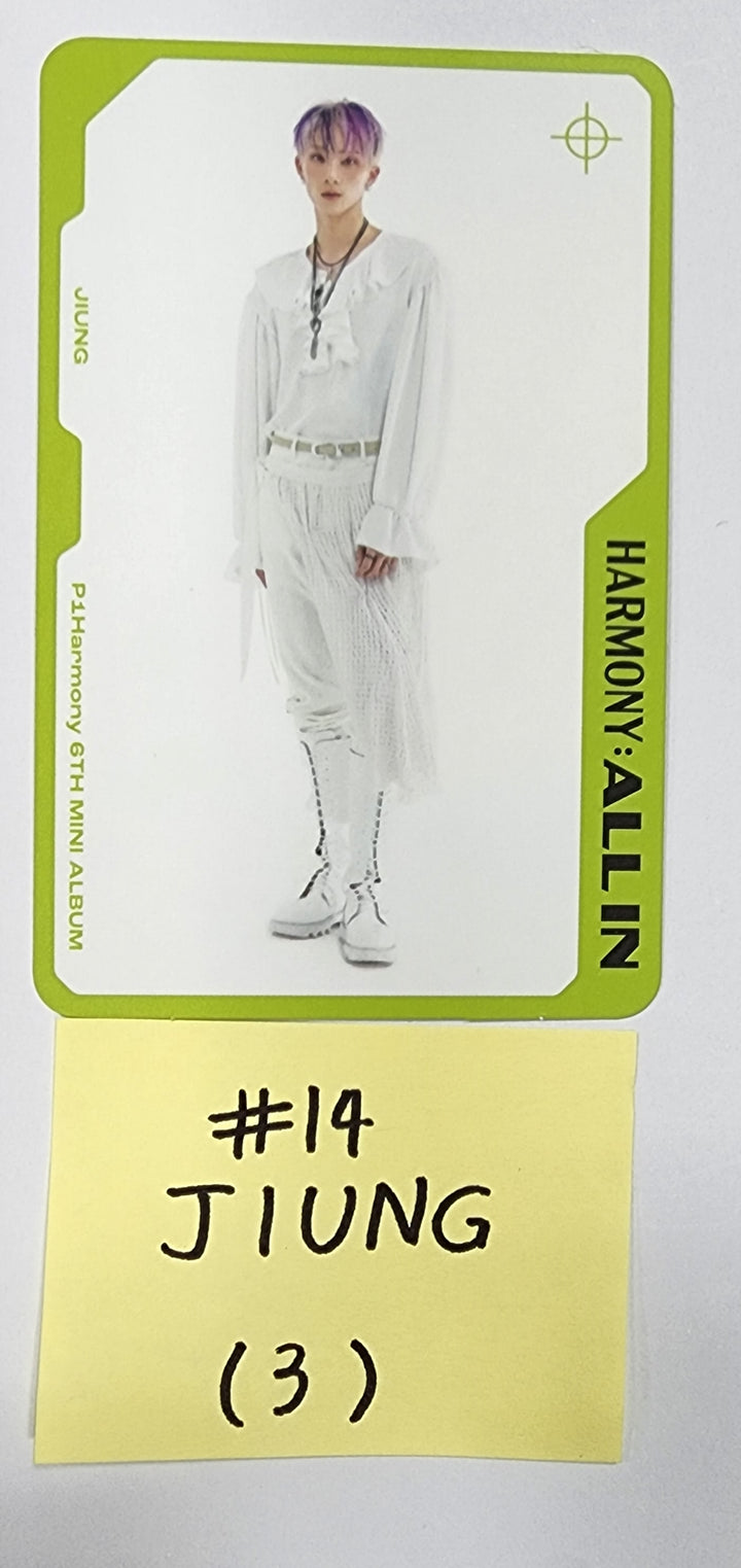 P1Harmony 'HARMONY : ALL IN' - Official Photocard - HALLYUSUPERSTORE