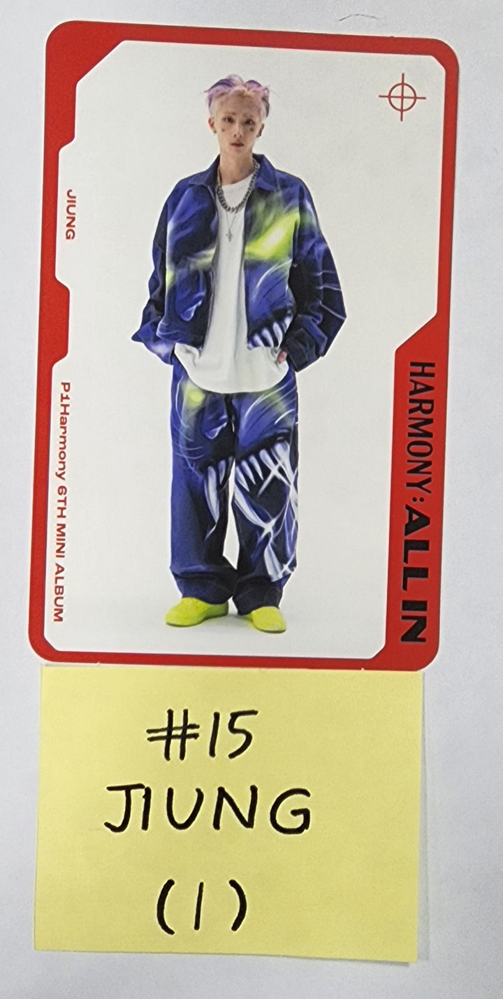 P1Harmony 'HARMONY : ALL IN' - Official Photocard - HALLYUSUPERSTORE