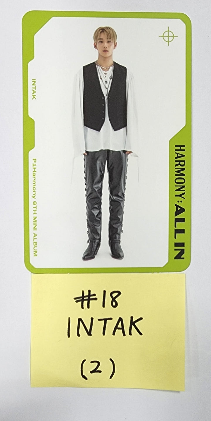 P1Harmony 'HARMONY : ALL IN' - Official Photocard - HALLYUSUPERSTORE