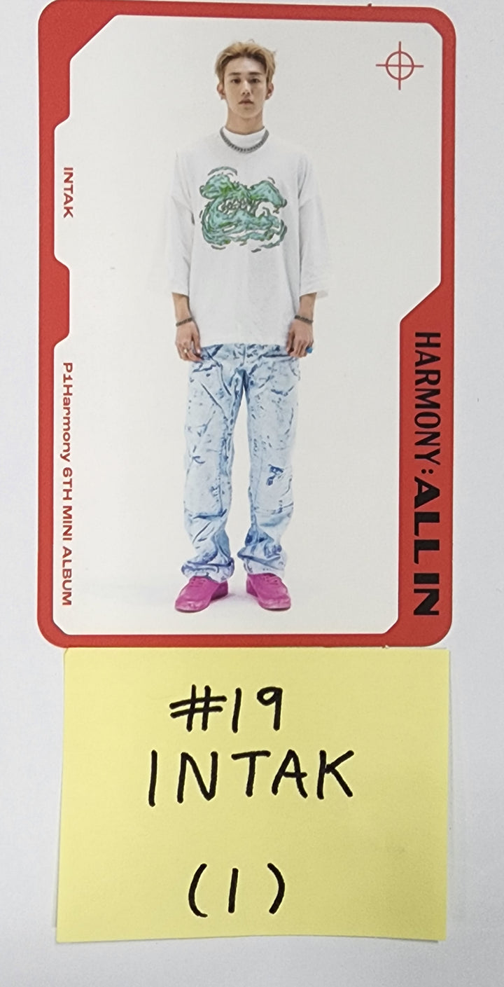 P1Harmony 'HARMONY : ALL IN' - Official Photocard - HALLYUSUPERSTORE