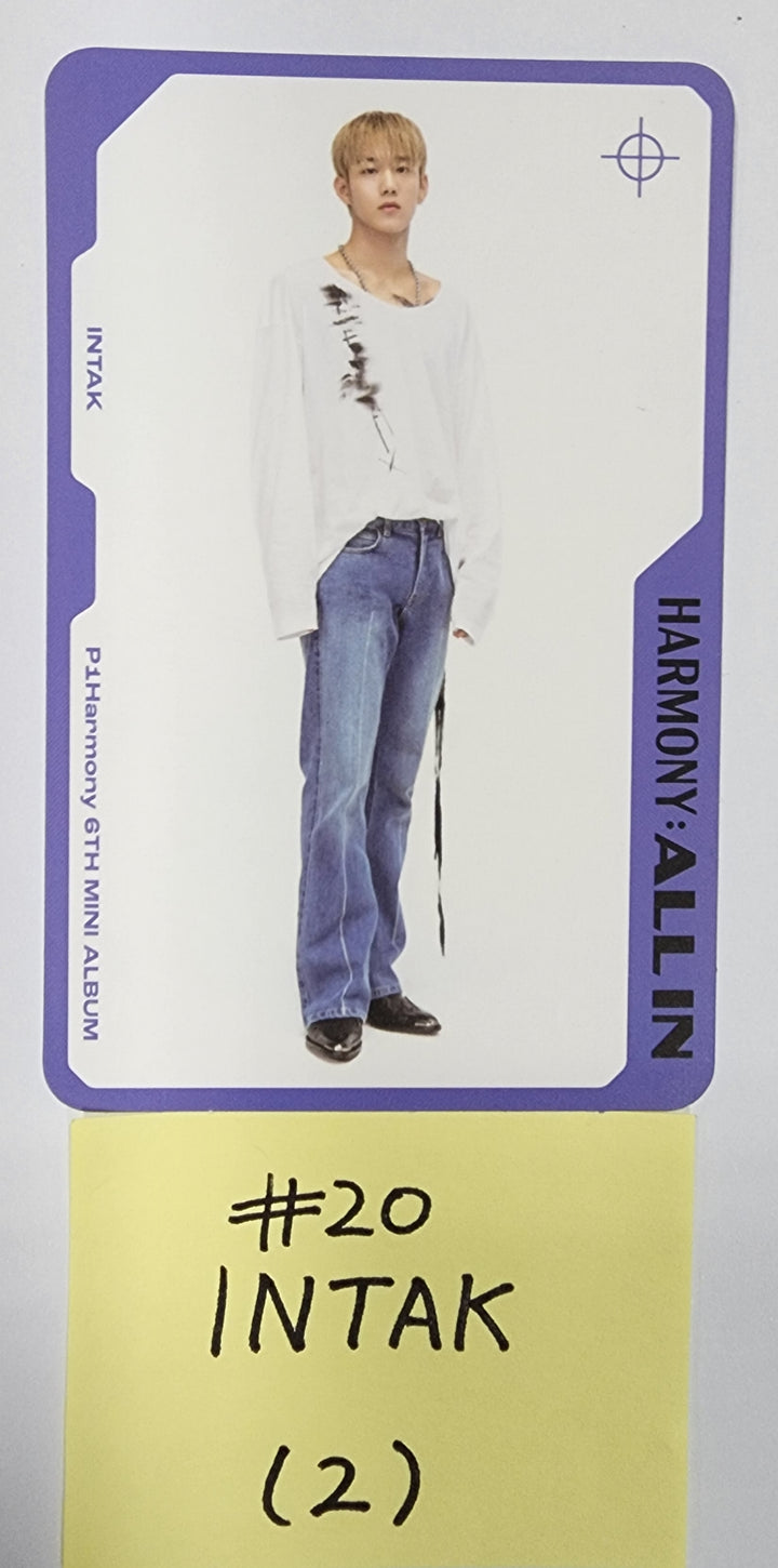 P1Harmony 'HARMONY : ALL IN' - Official Photocard - HALLYUSUPERSTORE