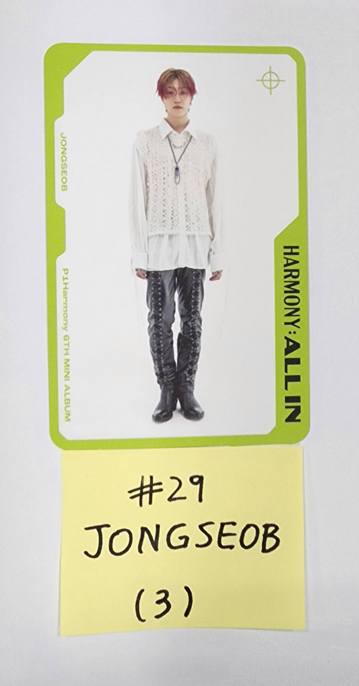 P1Harmony 'HARMONY : ALL IN' - Official Photocard - HALLYUSUPERSTORE
