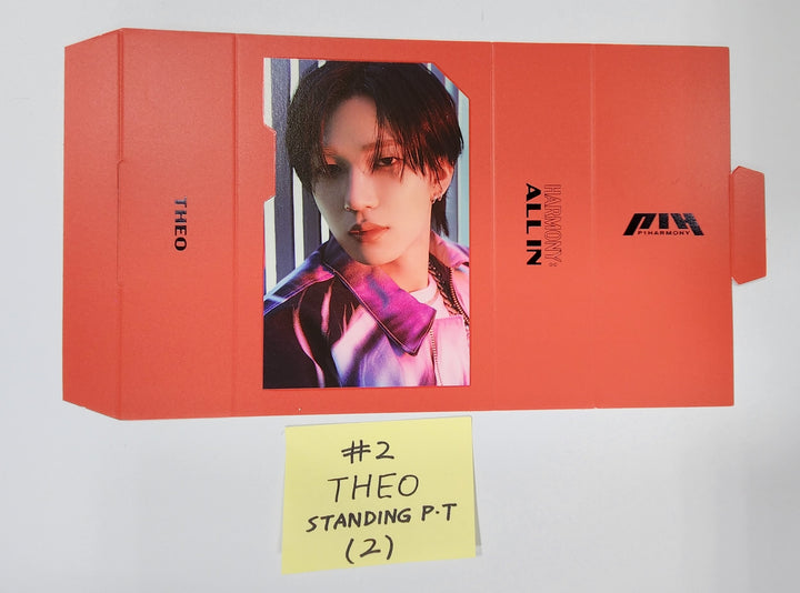 P1Harmony 'HARMONY : ALL IN' - Official Standing Photocard, Logo Tag - HALLYUSUPERSTORE