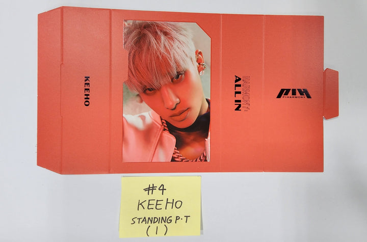P1Harmony 'HARMONY : ALL IN' - Official Standing Photocard, Logo Tag - HALLYUSUPERSTORE