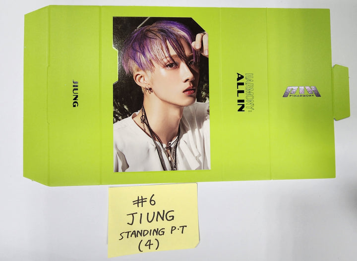 P1Harmony 'HARMONY : ALL IN' - Official Standing Photocard, Logo Tag - HALLYUSUPERSTORE