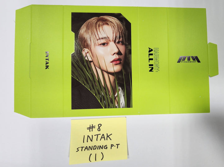 P1Harmony 'HARMONY : ALL IN' - Official Standing Photocard, Logo Tag - HALLYUSUPERSTORE