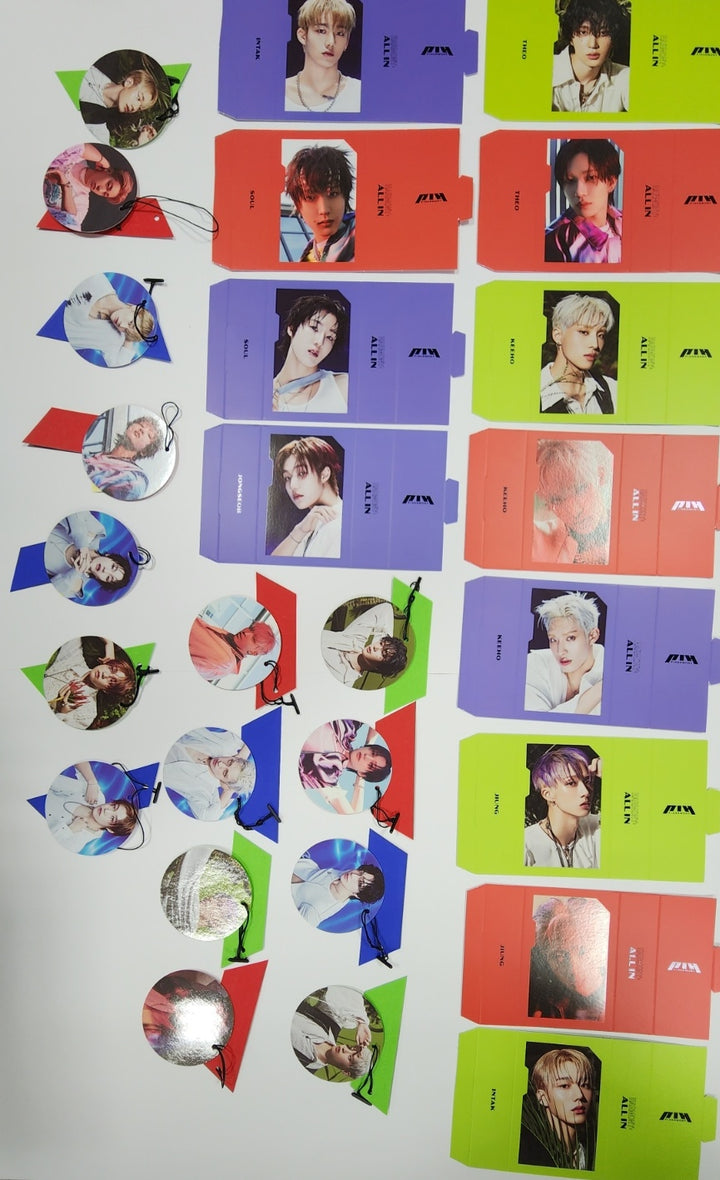 P1Harmony 'HARMONY : ALL IN' - Official Standing Photocard, Logo Tag - HALLYUSUPERSTORE