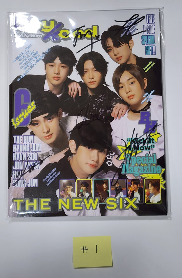 TNX "BOYHOOD" - Hand Autographed(Signed) Promo Album - HALLYUSUPERSTORE