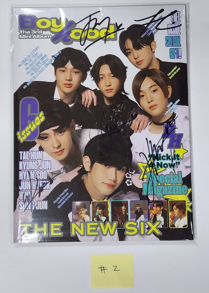 TNX "BOYHOOD" - Hand Autographed(Signed) Promo Album - HALLYUSUPERSTORE