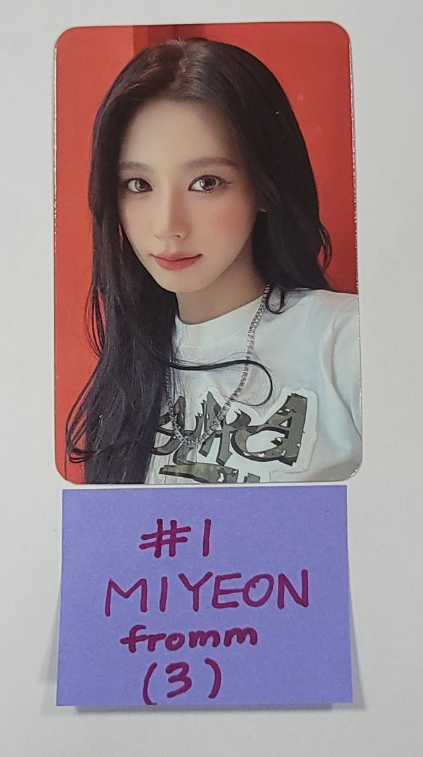 (g) I-DLE "I Feel" - Fromm Fansign Event Photocard - HALLYUSUPERSTORE