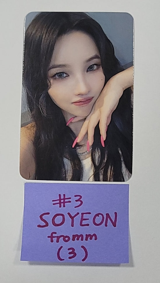 (g) I-DLE "I Feel" - Fromm Fansign Event Photocard - HALLYUSUPERSTORE