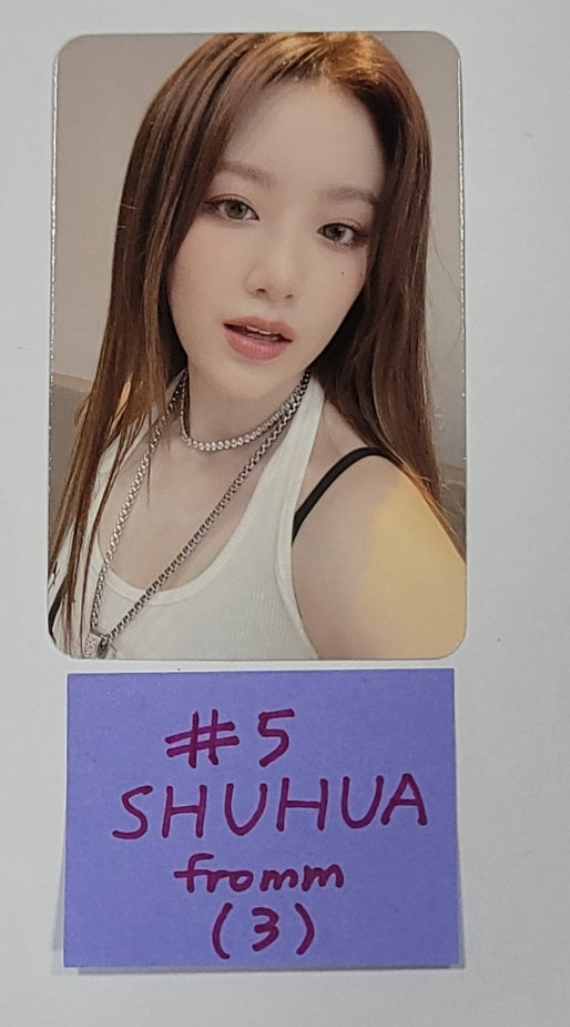 (g) I-DLE "I Feel" - Fromm Fansign Event Photocard - HALLYUSUPERSTORE