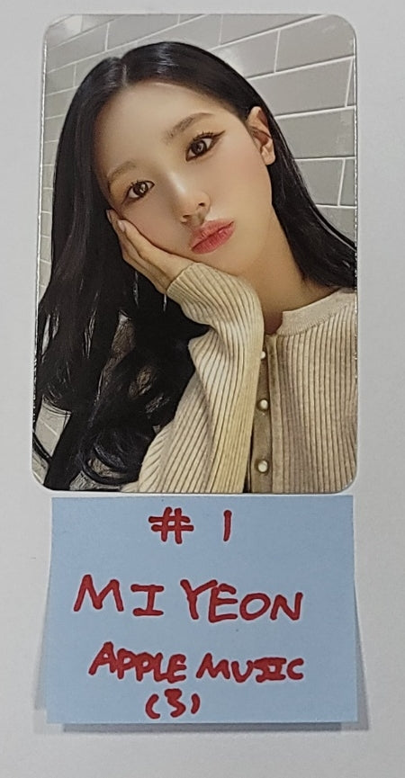 (g) I-DLE "I Feel" - Apple Music Fansign Event Photocard - HALLYUSUPERSTORE