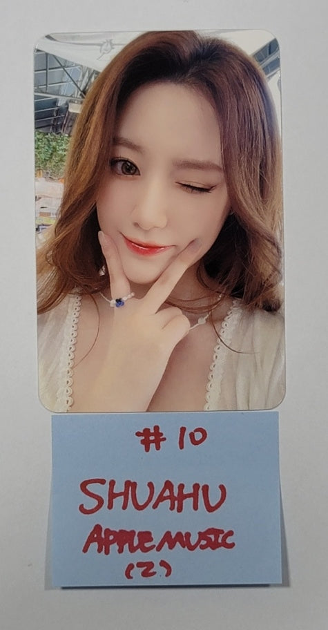 (g) I-DLE "I Feel" - Apple Music Fansign Event Photocard - HALLYUSUPERSTORE