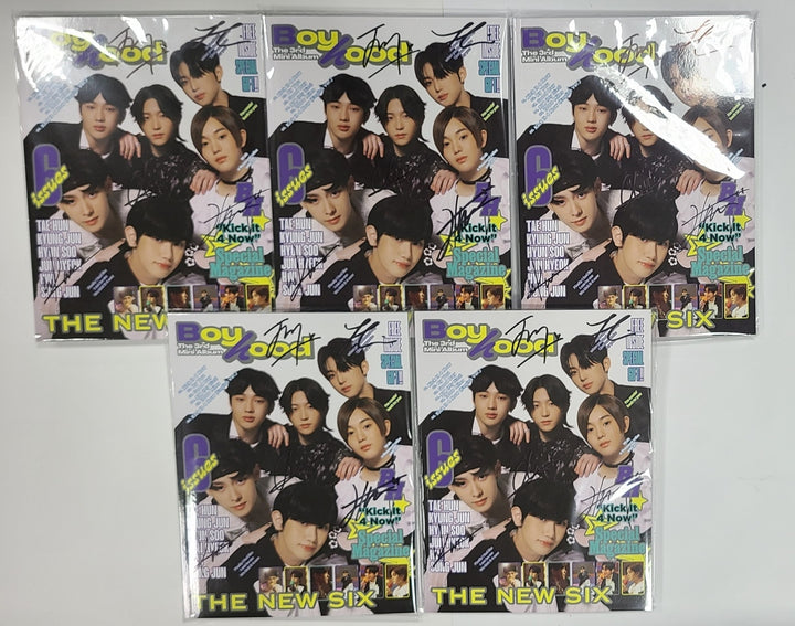 TNX "BOYHOOD" - Hand Autographed(Signed) Promo Album - HALLYUSUPERSTORE