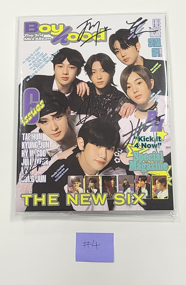 TNX "BOYHOOD" - Hand Autographed(Signed) Promo Album - HALLYUSUPERSTORE