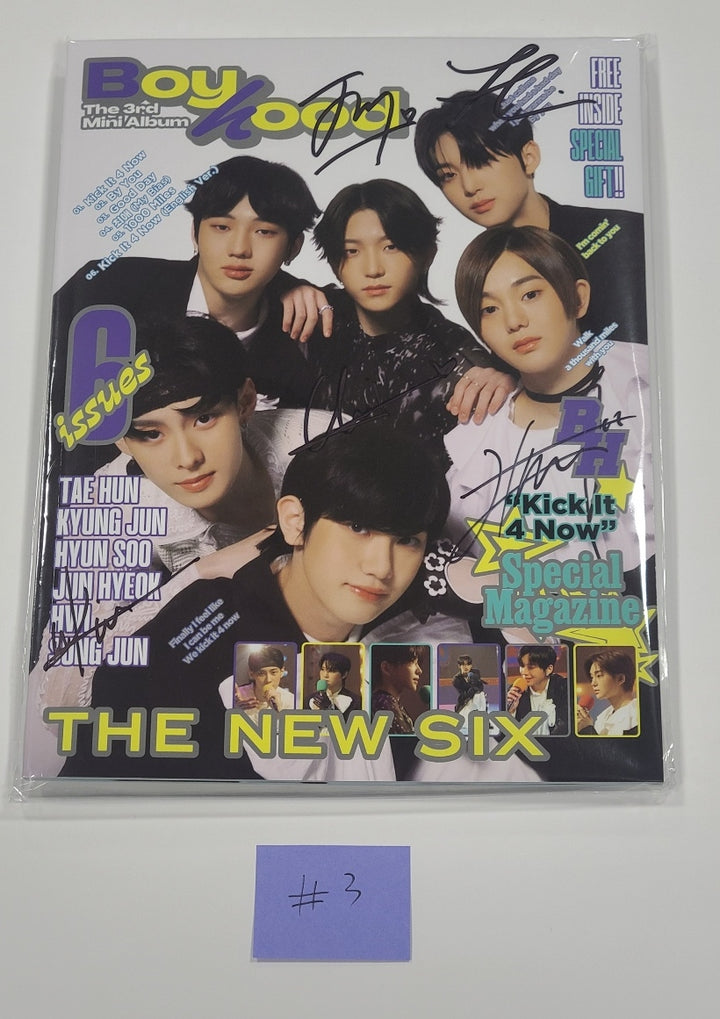 TNX "BOYHOOD" - Hand Autographed(Signed) Promo Album - HALLYUSUPERSTORE
