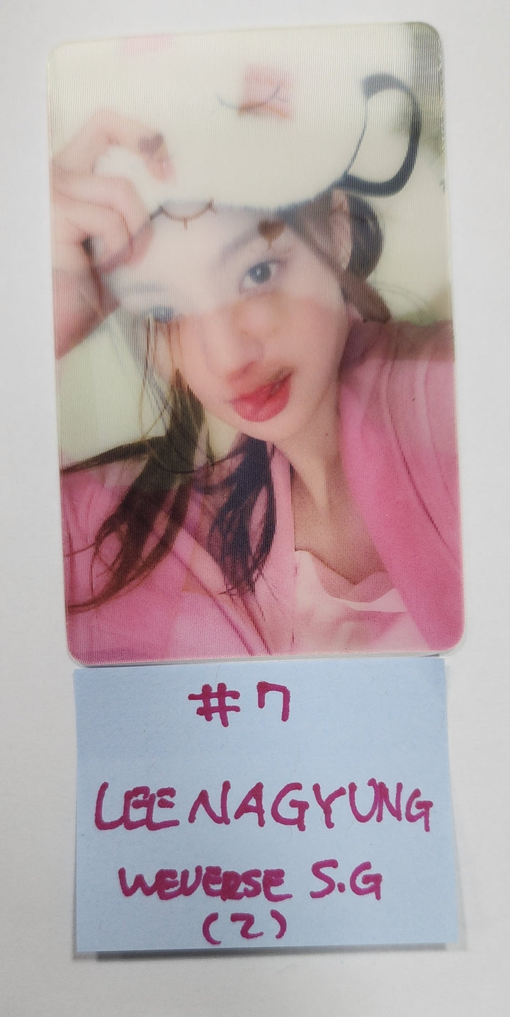 Fromis_9 "Unlock My World" - Weverse Special Gift Event Photocard - HALLYUSUPERSTORE