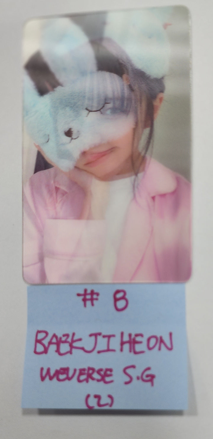 Fromis_9 "Unlock My World" - Weverse Special Gift Event Photocard - HALLYUSUPERSTORE