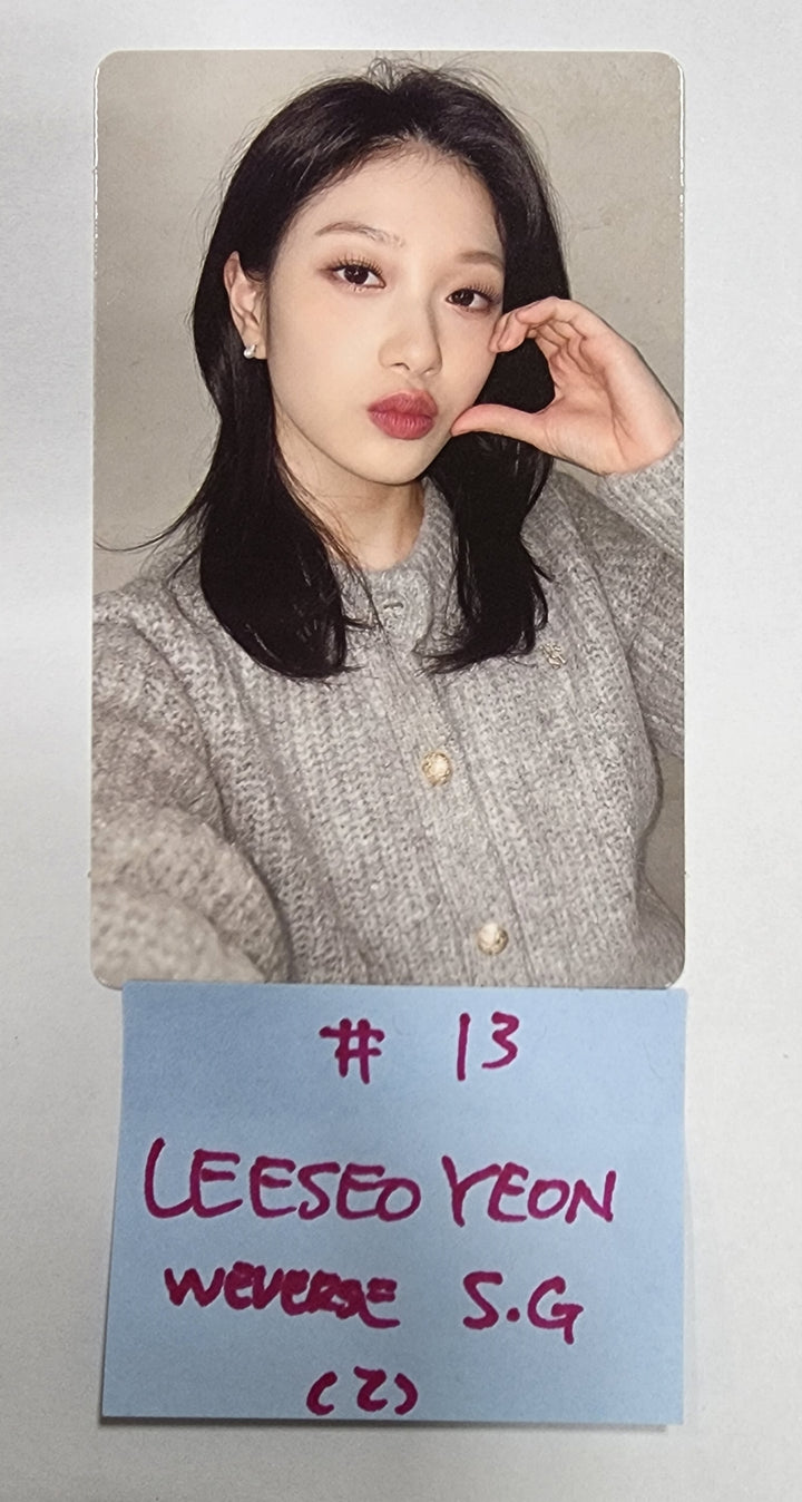 Fromis_9 "Unlock My World" - Weverse Special Gift Event Photocard - HALLYUSUPERSTORE