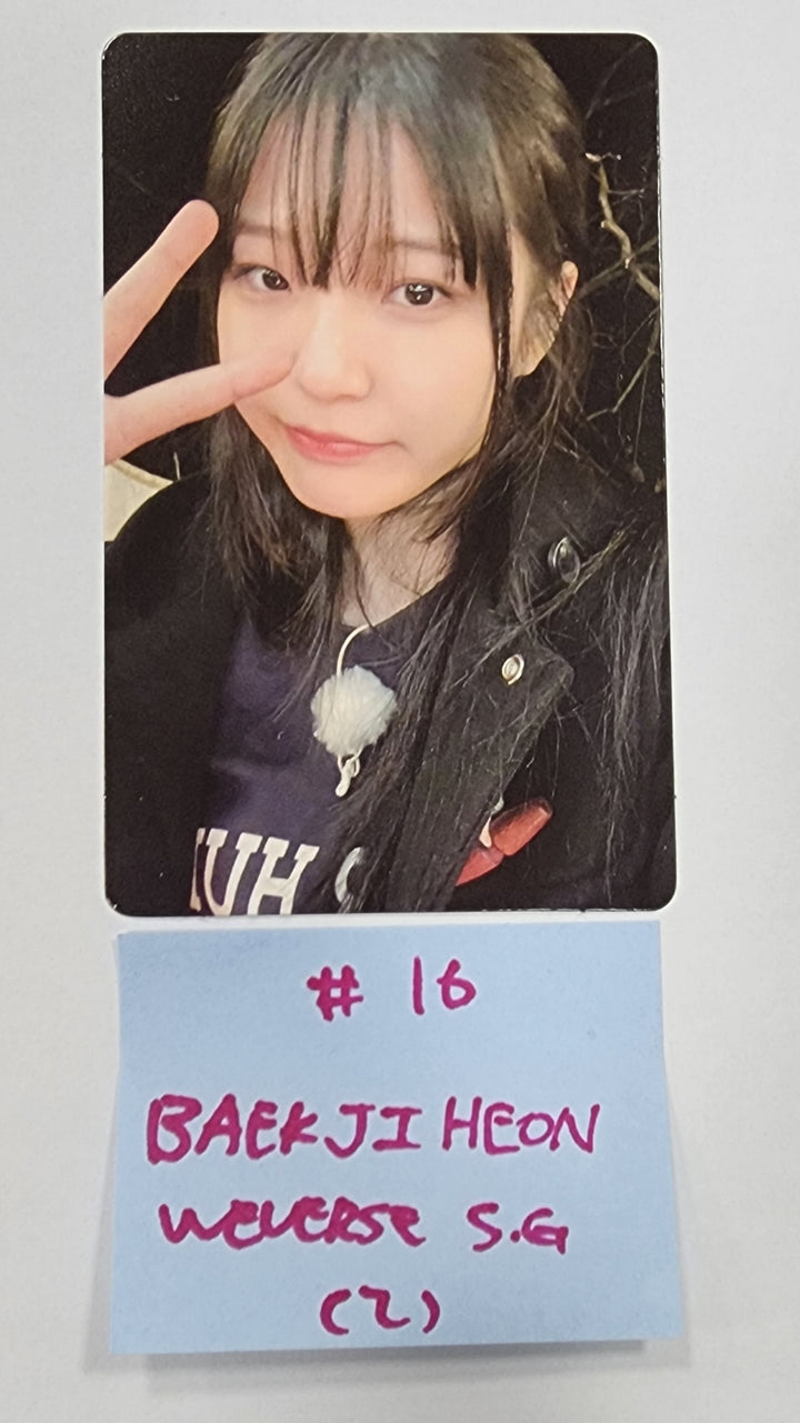 Fromis_9 "Unlock My World" - Weverse Special Gift Event Photocard - HALLYUSUPERSTORE