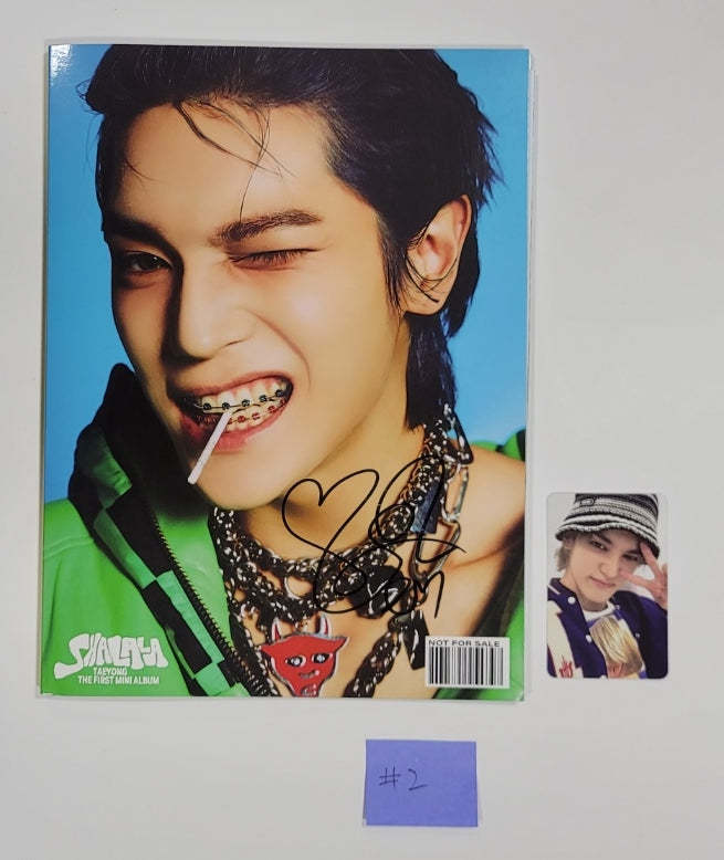 TAEYONG "SHALALA" - Hand Autographed(Signed) Promo Album - HALLYUSUPERSTORE