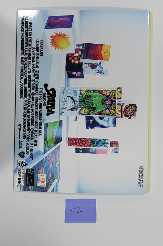 TAEYONG "SHALALA" - Hand Autographed(Signed) Promo Album - HALLYUSUPERSTORE