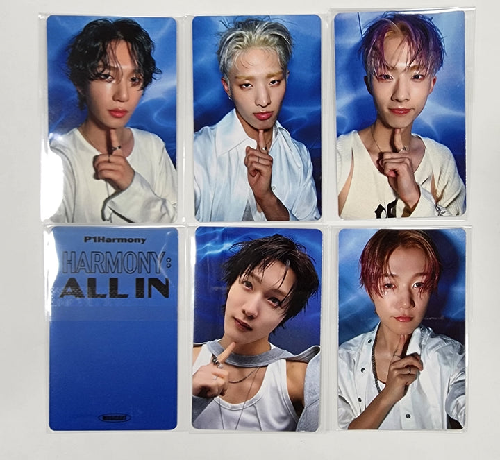 P1Harmony 'HARMONY : ALL IN' - Music Art Lucky Draw Event Photocard - HALLYUSUPERSTORE
