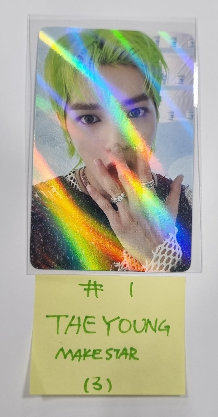 TAEYONG "SHALALA" - Makestar Pre-Order Benenfit Hologram Photocard - HALLYUSUPERSTORE