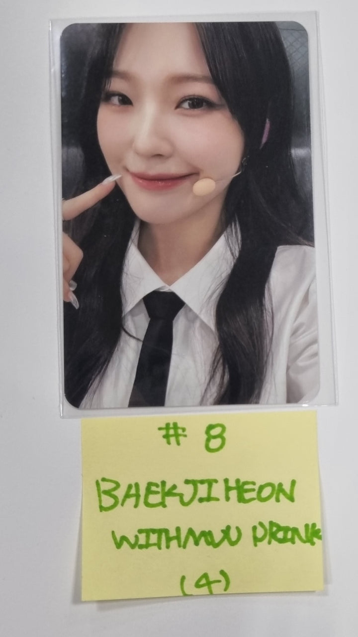 Fromis_9 "Unlock My World" - Withmuu Drink Event Photocard - HALLYUSUPERSTORE