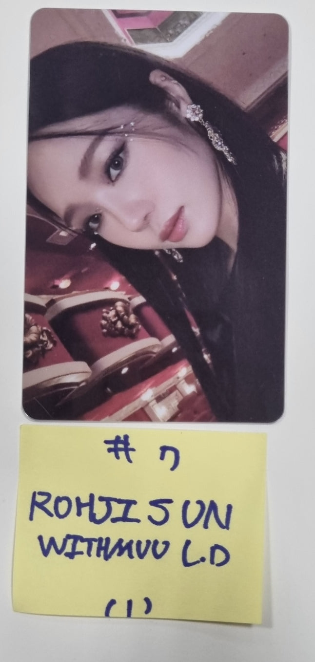 Fromis_9 "Unlock My World" - Withmuu Lucky Draw Event PVC Photocard - HALLYUSUPERSTORE