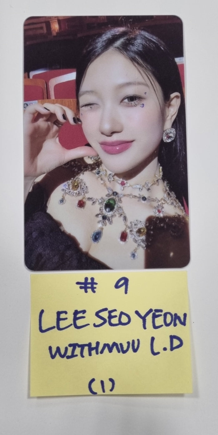 Fromis_9 "Unlock My World" - Withmuu Lucky Draw Event PVC Photocard - HALLYUSUPERSTORE