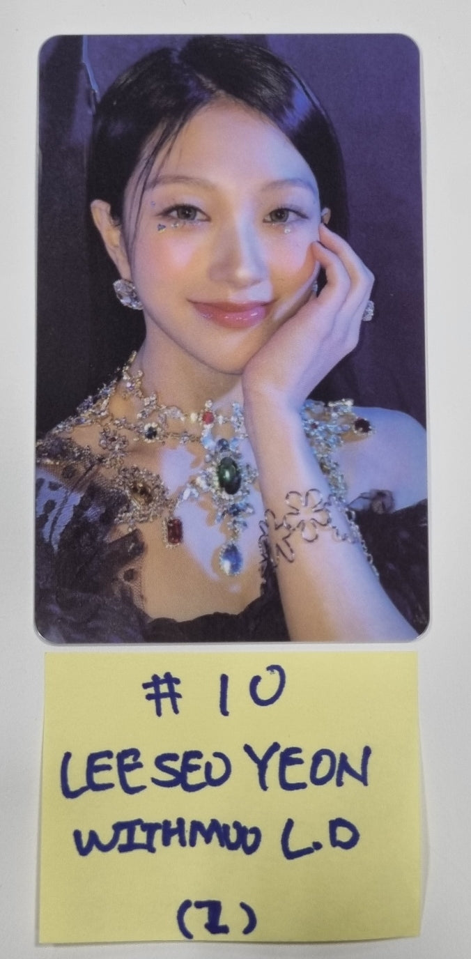 Fromis_9 "Unlock My World" - Withmuu Lucky Draw Event PVC Photocard - HALLYUSUPERSTORE