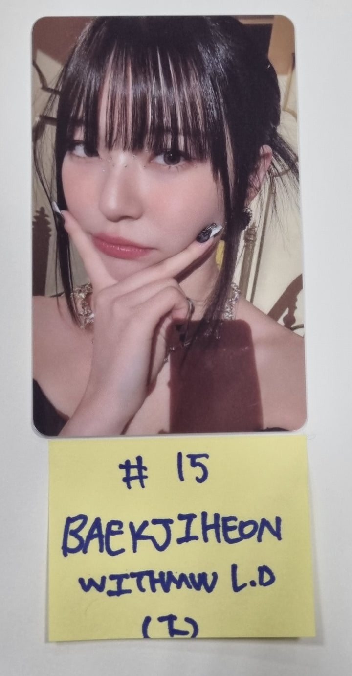 Fromis_9 "Unlock My World" - Withmuu Lucky Draw Event PVC Photocard - HALLYUSUPERSTORE