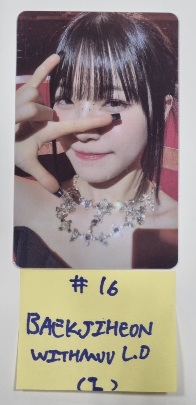 Fromis_9 "Unlock My World" - Withmuu Lucky Draw Event PVC Photocard - HALLYUSUPERSTORE