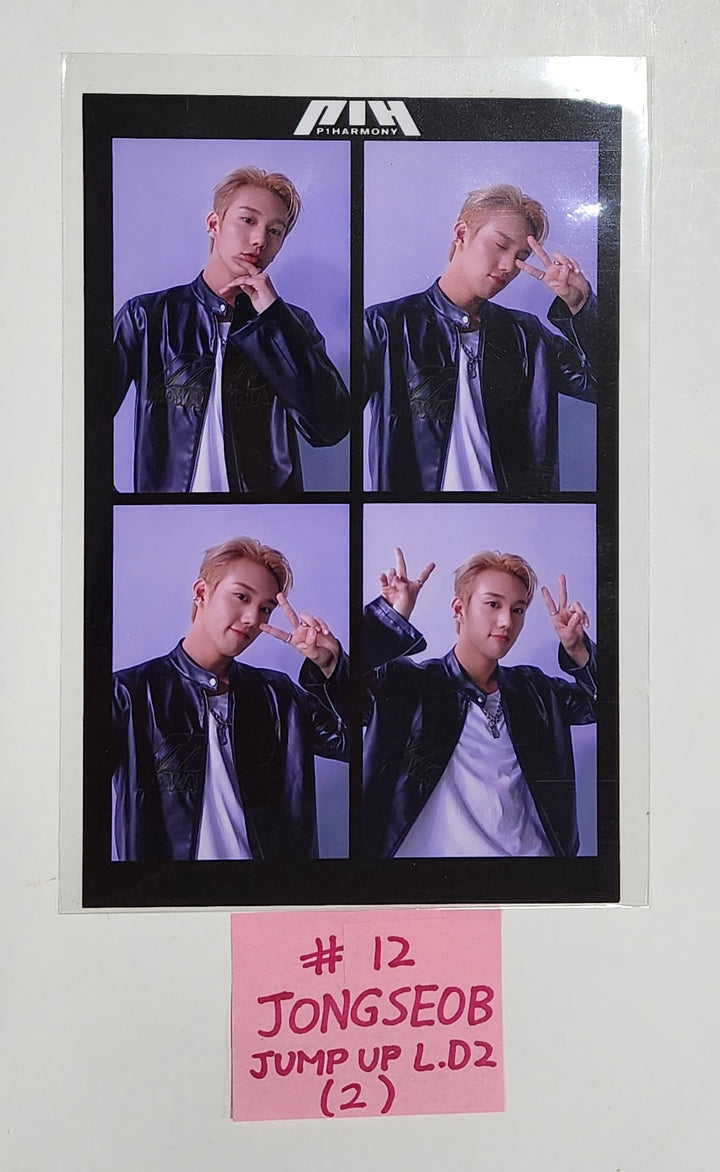 P1Harmony 'HARMONY : ALL IN' - Jump Up Lucky Draw Event Photocard, 4 Cut Photo - HALLYUSUPERSTORE