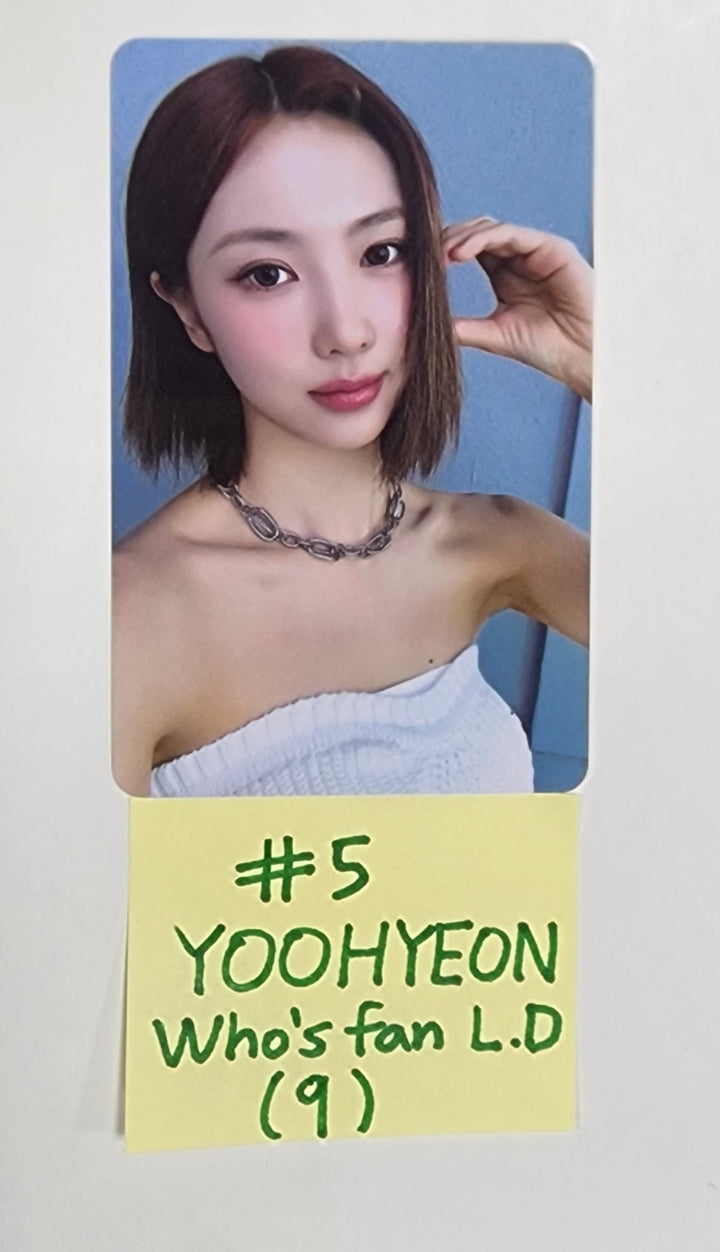 Dreamcatcher - "Apocalypse : From us" - Who's Fan Cafe Lucky Draw Event PVC Photocards & Drink Event 4 x 6 Photo - HALLYUSUPERSTORE