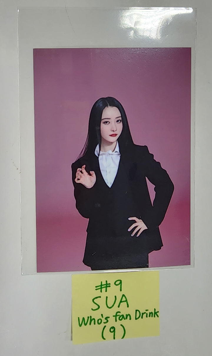 Dreamcatcher - "Apocalypse : From us" - Who's Fan Cafe Lucky Draw Event PVC Photocards & Drink Event 4 x 6 Photo - HALLYUSUPERSTORE