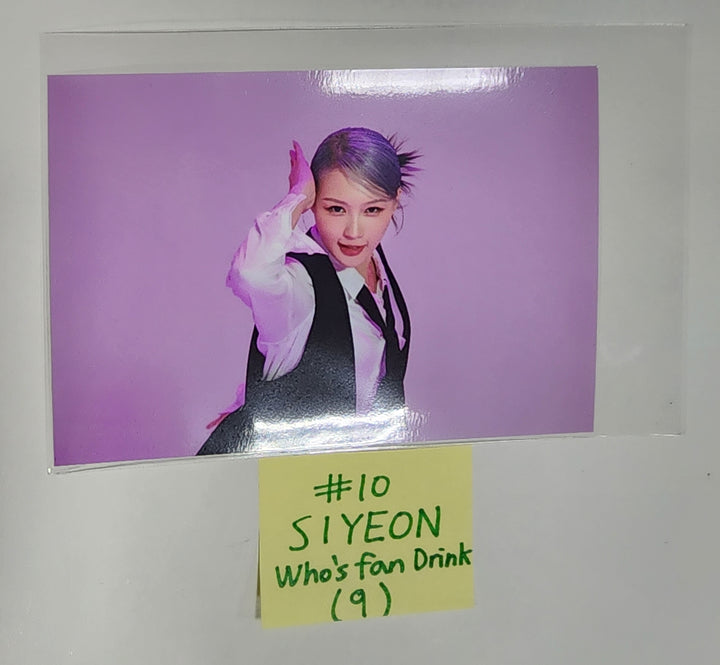 Dreamcatcher - "Apocalypse : From us" - Who's Fan Cafe Lucky Draw Event PVC Photocards & Drink Event 4 x 6 Photo - HALLYUSUPERSTORE