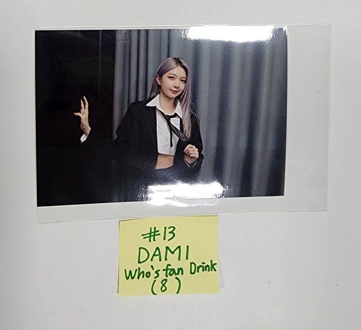 Dreamcatcher - "Apocalypse : From us" - Who's Fan Cafe Lucky Draw Event PVC Photocards & Drink Event 4 x 6 Photo - HALLYUSUPERSTORE